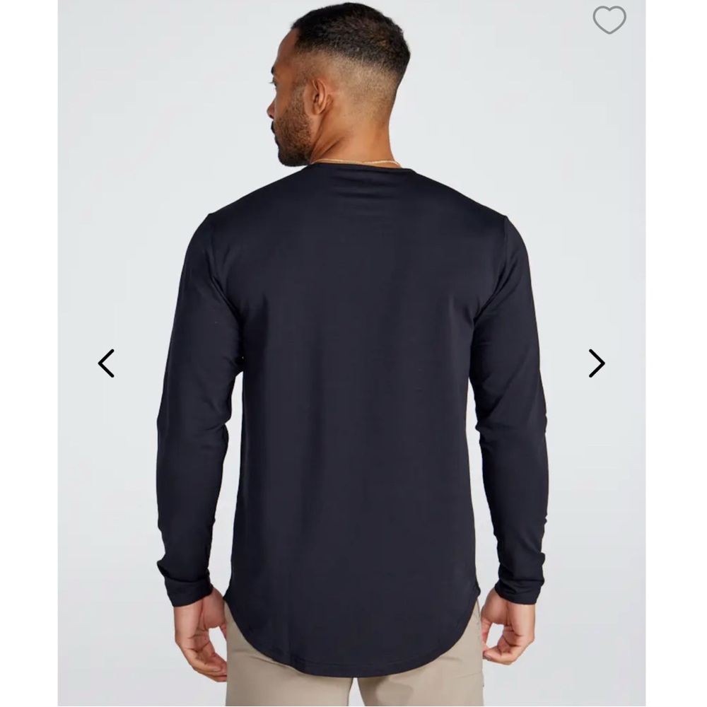 BYLT Drop Cut Long Sleeve LUX Shirt Size Medium - Picture 2 of 8